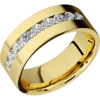 10K Yellow Gold + Anglesatin Finish