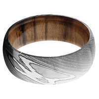 Damascus + Polish Finish + Teak