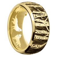 22K Yellow Gold + Polish , Polish Finish