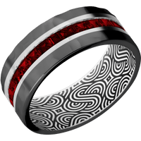 Platinum + Rockpolish Finish + White