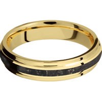 10K Yellow Gold + Polish , Polish Finish