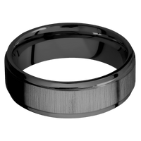 Zirconium + Crosssatinblack , Polish Finish