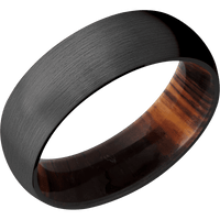 Zirconium + Satin Finish + Cocobolo