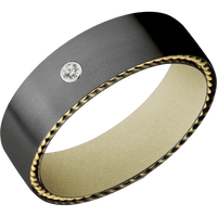 Zirconium + Bead Finish + Bright Nickel