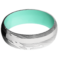 Damascus + Polish Finish + Robins Egg Blue