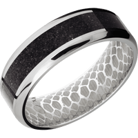 14K White Gold + Polish , Polish Finish