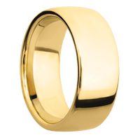 22K Yellow Gold + Polish Finish