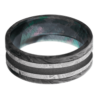 Forged Carbon Fiber + None Finish + Black Mother of Pearl