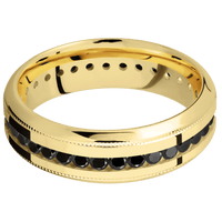 10K Yellow Gold + Polish , Polish Finish