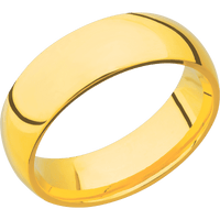18K Yellow Gold + Polish Finish
