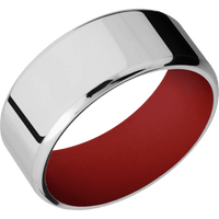 Cobalt Chrome + Polish , Polish Finish + USMC Red