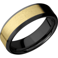 Zirconium + Polish , Satin Finish