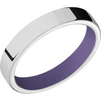Platinum + Polish Finish + Bright Purple