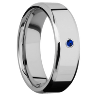 14K White Gold + Polish , Polish Finish