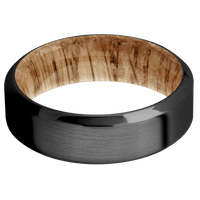 Zirconium + Satin , Polish Finish + Natural Oak