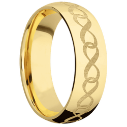 22K Yellow Gold + Polish Finish