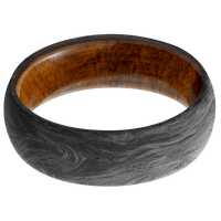 Forged Carbon Fiber + None Finish + Desert Iron Wood