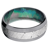 Tantalum + Satin Finish + Black Mother of Pearl