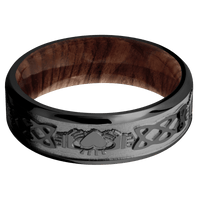 Zirconium + Polish , Polish Finish + Sequoia