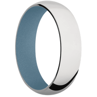 Cobalt Chrome + Polish Finish + Polar Blue