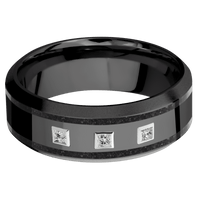 Zirconium + Polish , Bead Finish