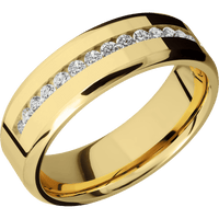 18K Yellow Gold + Polish , Polish Finish