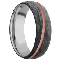 Forged Carbon Fiber + None Finish + Titanium