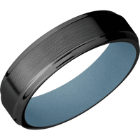 Zirconium + Satin , Polish Finish + Polar Blue