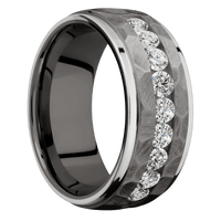 Tantalum Noir + Rock , Polish Finish