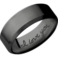 Zirconium + Bead , Satin Finish