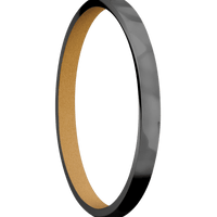 Zirconium + Rockpolish Finish + Gold
