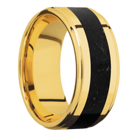 18K Yellow Gold + Polish , Polish Finish