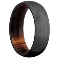Zirconium + Satin Finish + Cocobolo