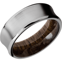 Titanium + Satin , Polish Finish + Walnut