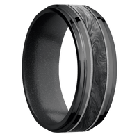 Zirconium + Polish , Polish Finish + Dark Grey