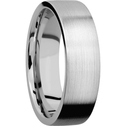 10K White Gold + Satin Finish