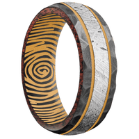Zirconium + Rock Finish + Gold