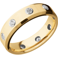 10K Yellow Gold + Polish , Polish Finish