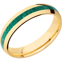10K Yellow Gold + Polish Finish