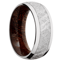 Cobalt Chrome + Polish Finish + Sapele