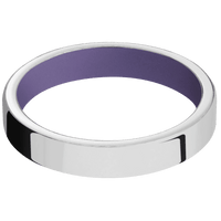 Platinum + Polish Finish + Bright Purple