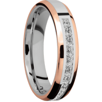 14K White Gold + Polish , Polish Finish