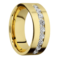 10K Yellow Gold + Anglesatin Finish