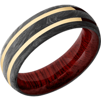 Forged Carbon Fiber + None Finish + Blood Wood
