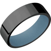 Zirconium + Polish Finish + Polar Blue