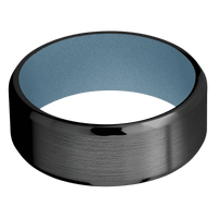 Zirconium + Satin , Polish Finish + Polar Blue