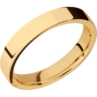 10K Yellow Gold + Polish Finish