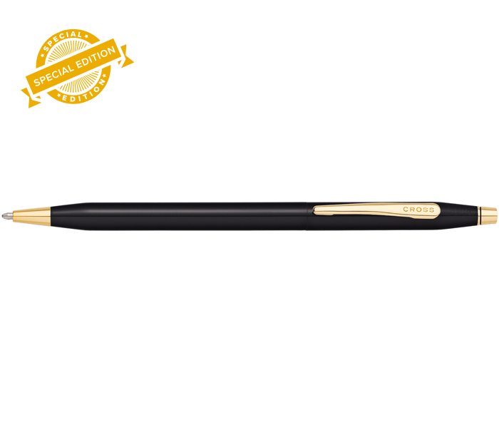 Classic Century® Glossy Black PVD Ballpoint Pen