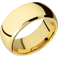22K Yellow Gold + Polish , Polish Finish