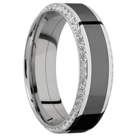 14K White Gold + Polish , Polish Finish